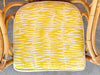 Pair of Cute Coastal Rattan Accent Chairs
