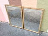 Pair of Faux Bamboo Mirrors