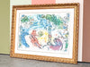 Colorful Numbered Chigall Print