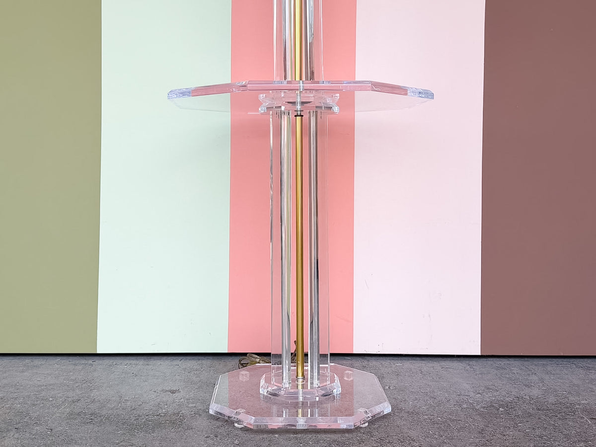 MCM Lucite Table Lamp