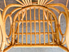 Pair of Cute Coastal Rattan Accent Chairs