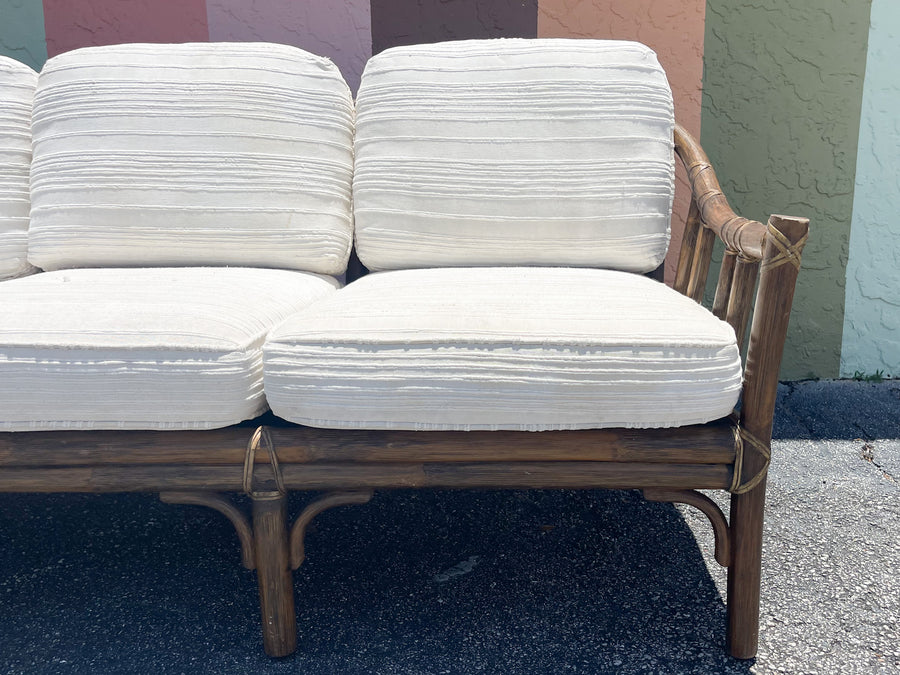 McGuire Rattan Sofa