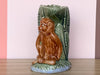 Majolica Style Monkey Pitcher