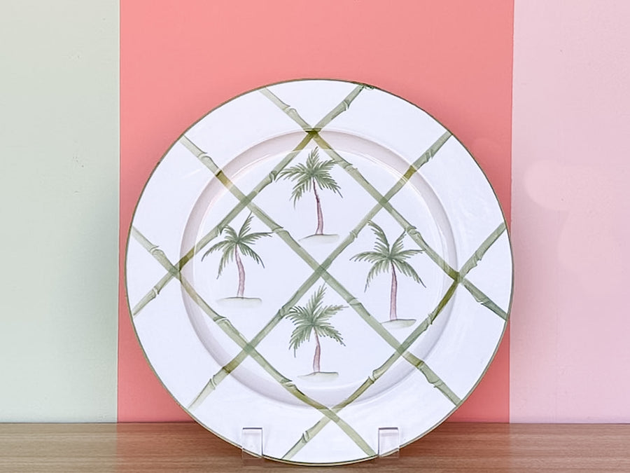 Set of The Mane Lion Palm Tree Dish Set