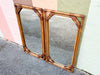 Pair of Drexel Rattan Mirrors