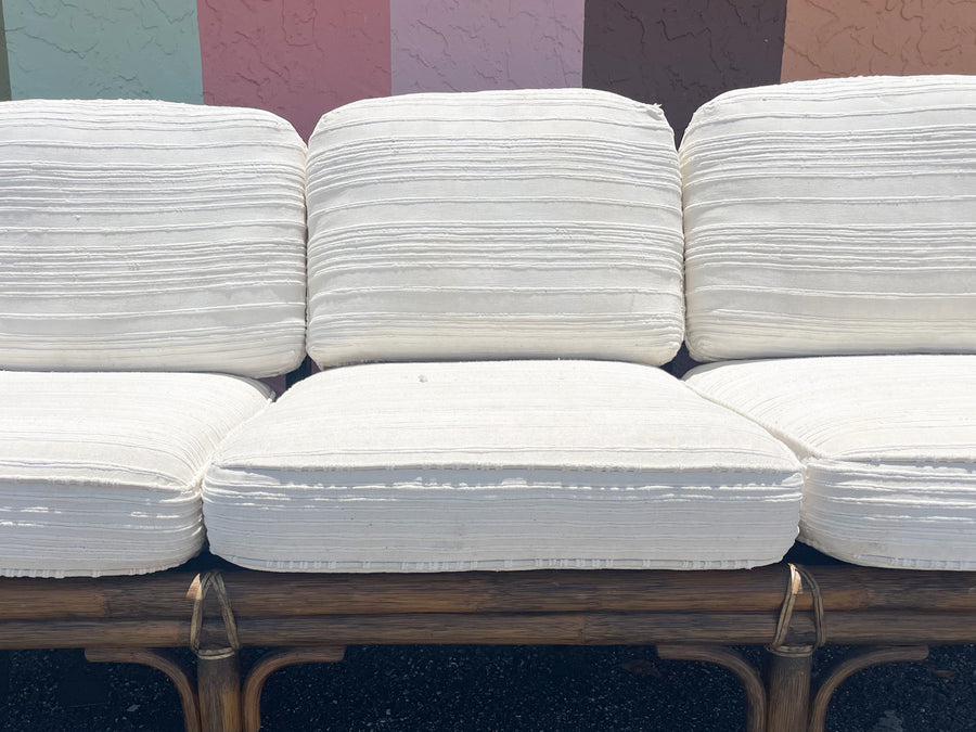 McGuire Rattan Sofa