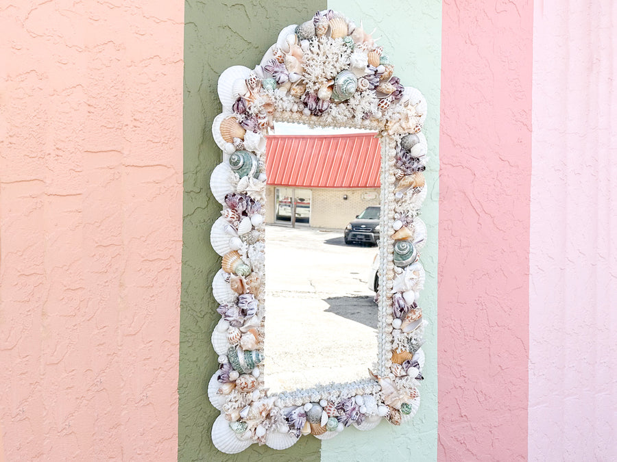 Colorful Shell Chic Mirror