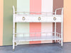 Thomasville Faux Bamboo Bar Cart