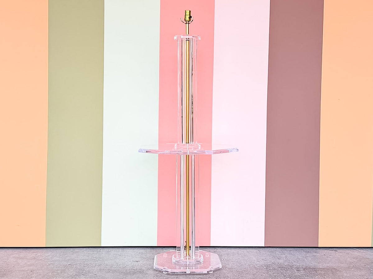 MCM Lucite Table Lamp