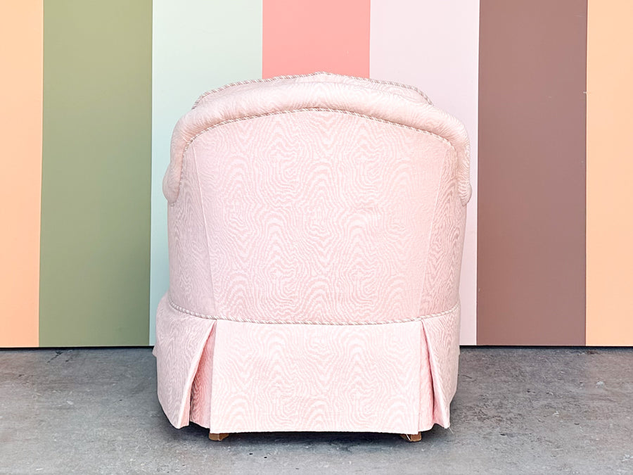 Pretty in Pink Upholstered Chair