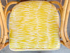 Pair of Cute Coastal Rattan Accent Chairs