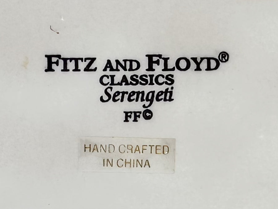 Fitz and Floyd Tiger Platter