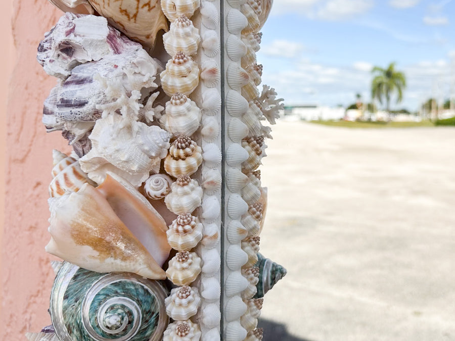 Colorful Shell Chic Mirror