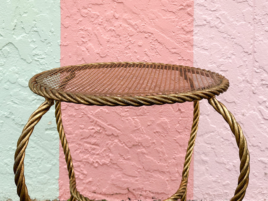 Regency Style Tassel Stool