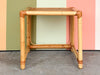 Set of Three Rattan Nesting Tables