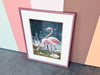 Fab Flamingo Needlepoint