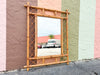 Old Florida Rattan Mirror