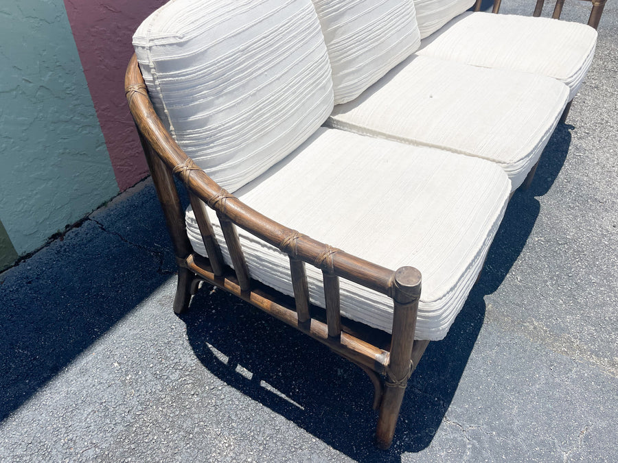 McGuire Rattan Sofa