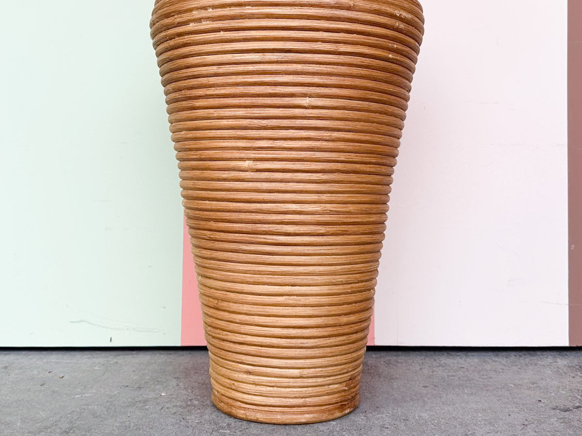 Pencil Reed Rattan Vase
