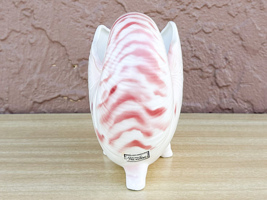 Kips Bay Show House Pink Fitz and Floyd Shell Cachepot