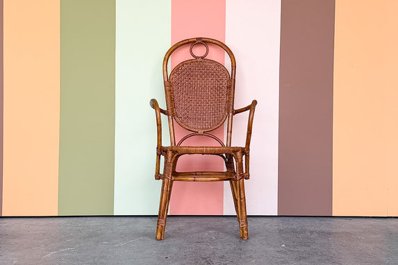 Cute Rattan Desk Chair