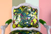 Pair of Tropical Shell Motif Bergere Chairs