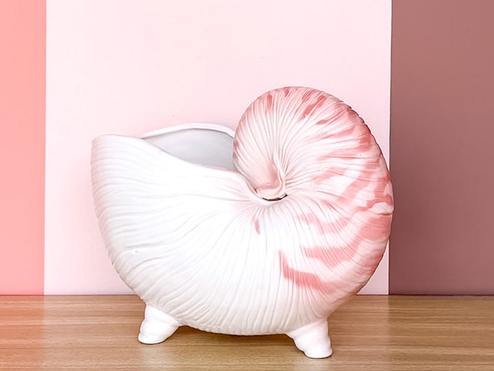 Fitz and Floyd Seashell Cachepot