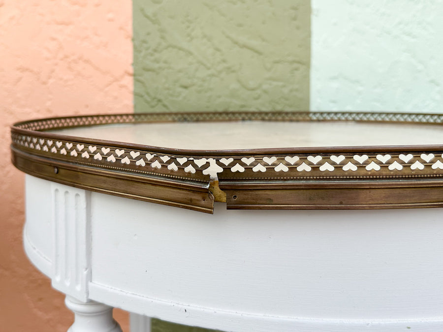 Pair of Baker Louis XVI Style Side Tables