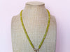 Palm Beach Regency Shell and Gemstone Necklace - Citron Jade