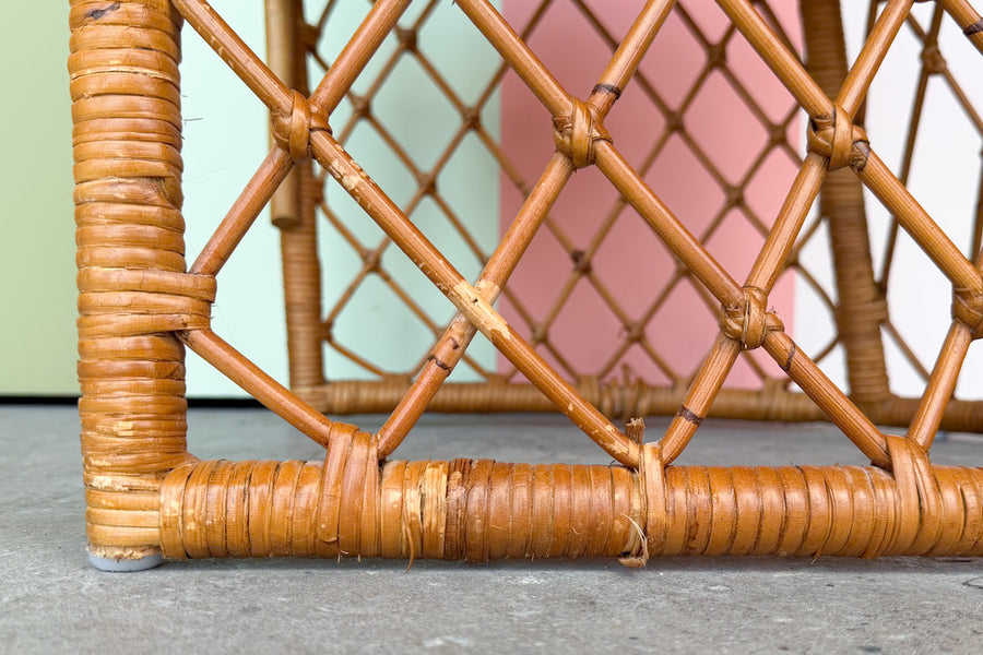 Rattan Barrel Chair