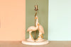 Old Florida Egret Ceramic Lamp
