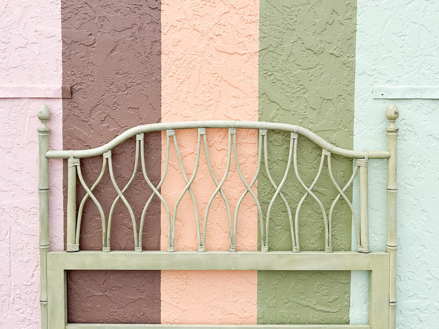 Ficks Reed Queen Rattan Headboard