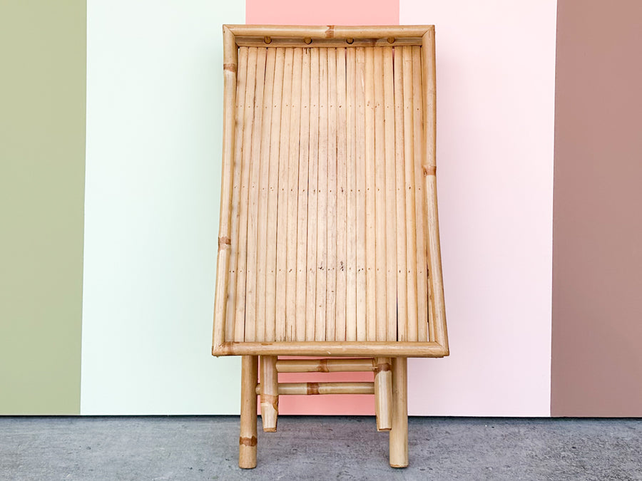 Folding Bamboo Bar