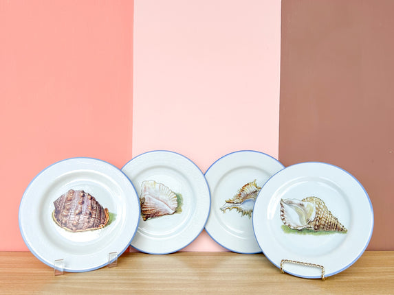 Set of Four Italian Seashell Dishes