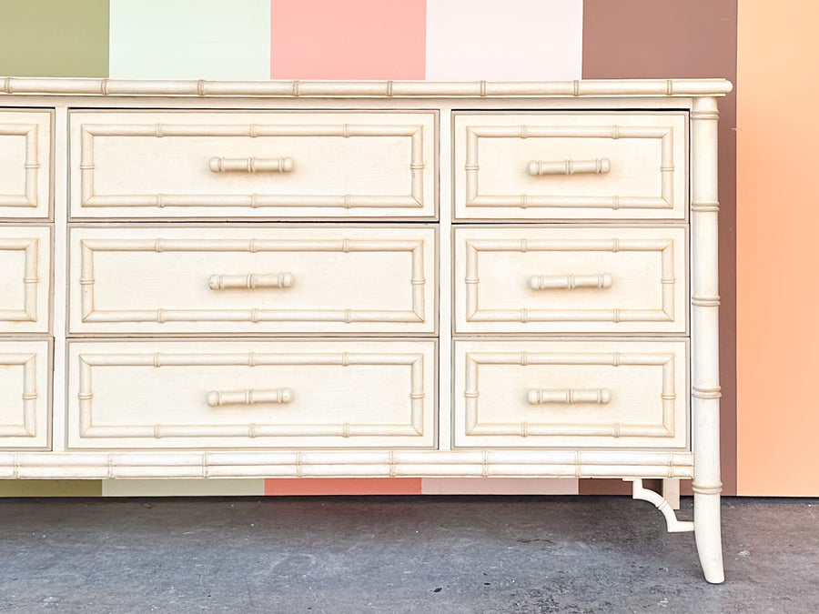 Dixie Aloha Faux Bamboo Dresser