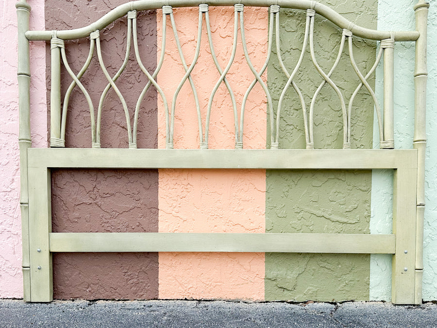 Ficks Reed Queen Rattan Headboard