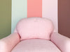 Pretty in Pink Upholstered Chair