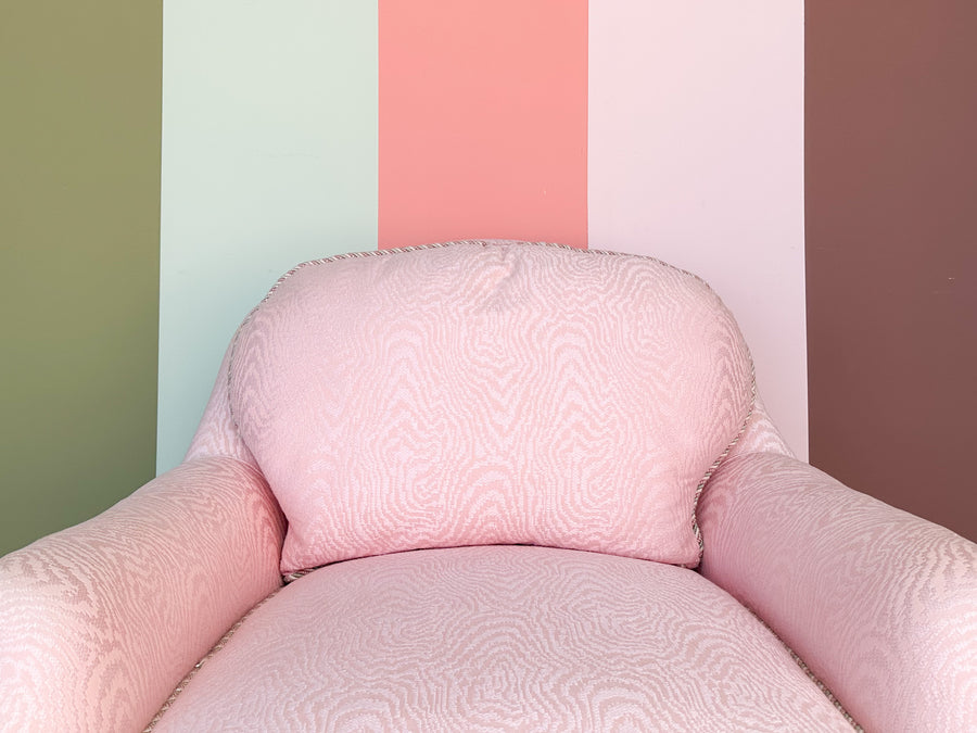 Pretty in Pink Upholstered Chair