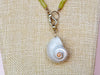 Palm Beach Regency Shell and Gemstone Necklace - Citron Jade