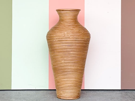 Pencil Reed Rattan Vase