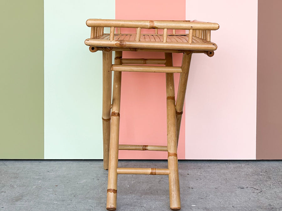 Folding Bamboo Bar