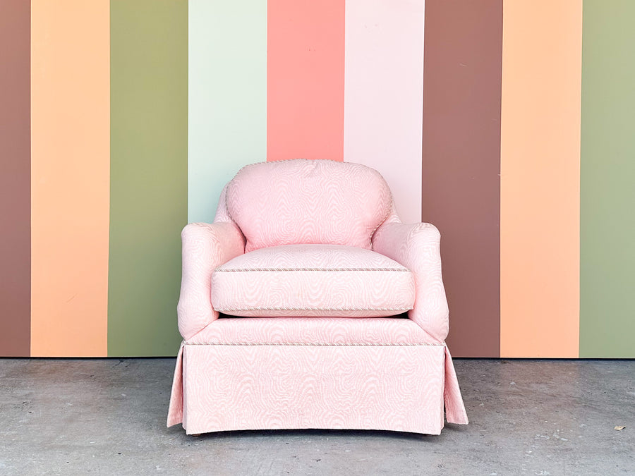 Pretty in Pink Upholstered Chair