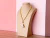 Palm Beach Regency Shell and Gemstone Necklace - Citron Jade