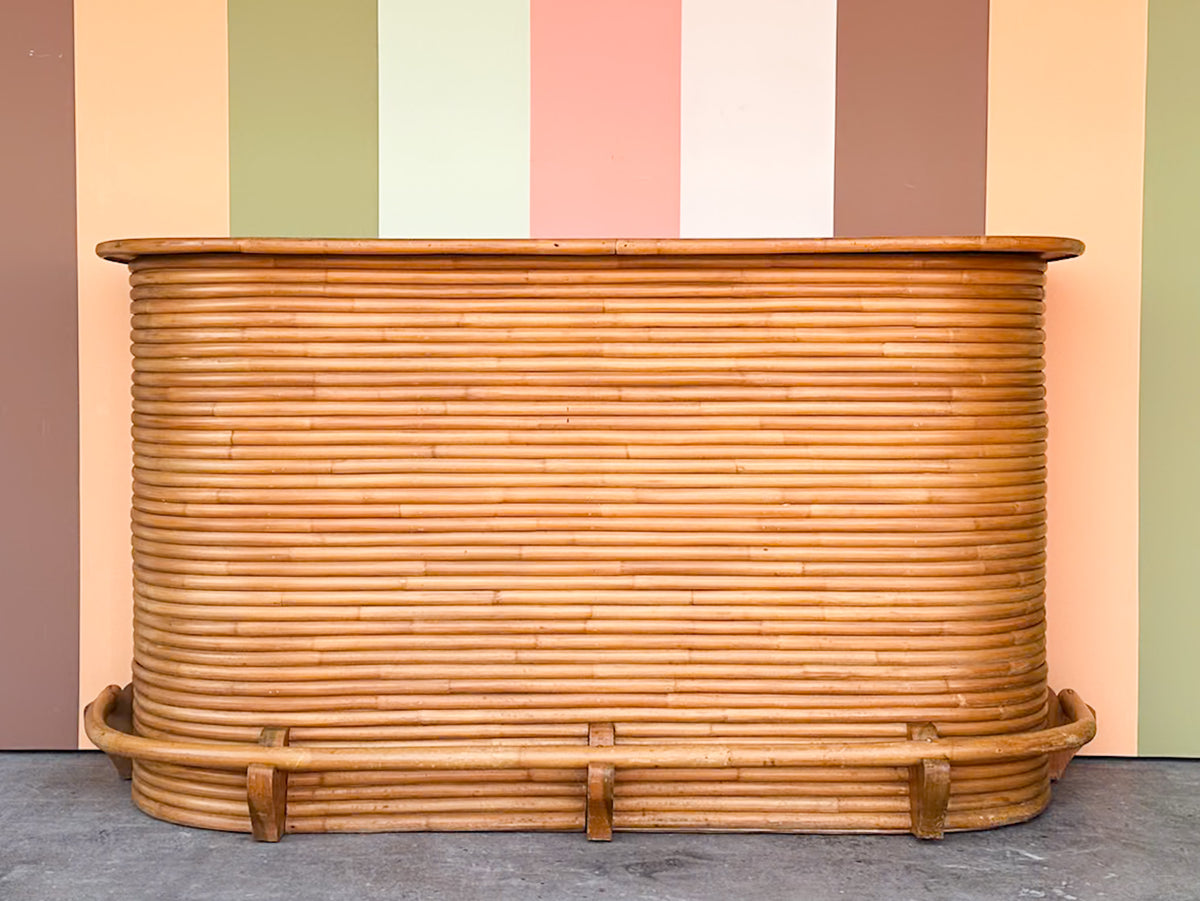 Old Florida Rattan Bar
