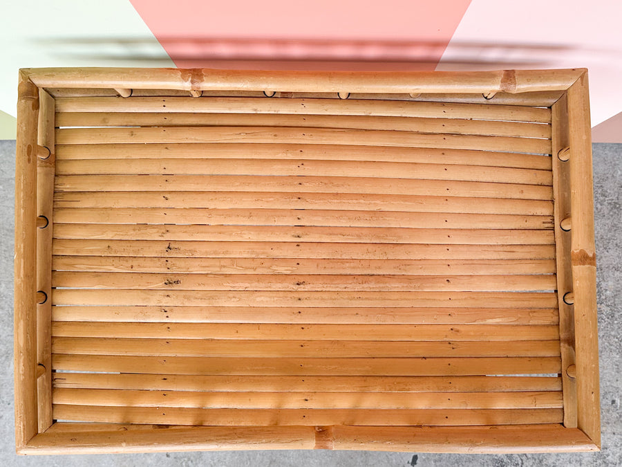 Folding Bamboo Bar