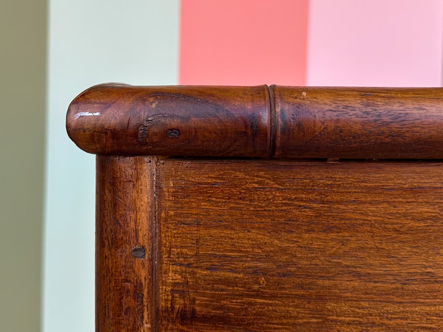Handsome Faux Bamboo Console