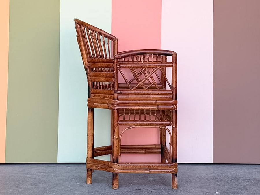 Brighton Style Rattan and Cane Chair