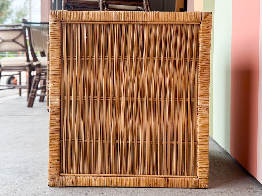 Island Style Rattan Nightstand