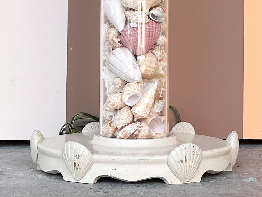 Old Florida Shell Floor Lamp