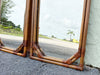 Pair of Drexel Rattan Mirrors